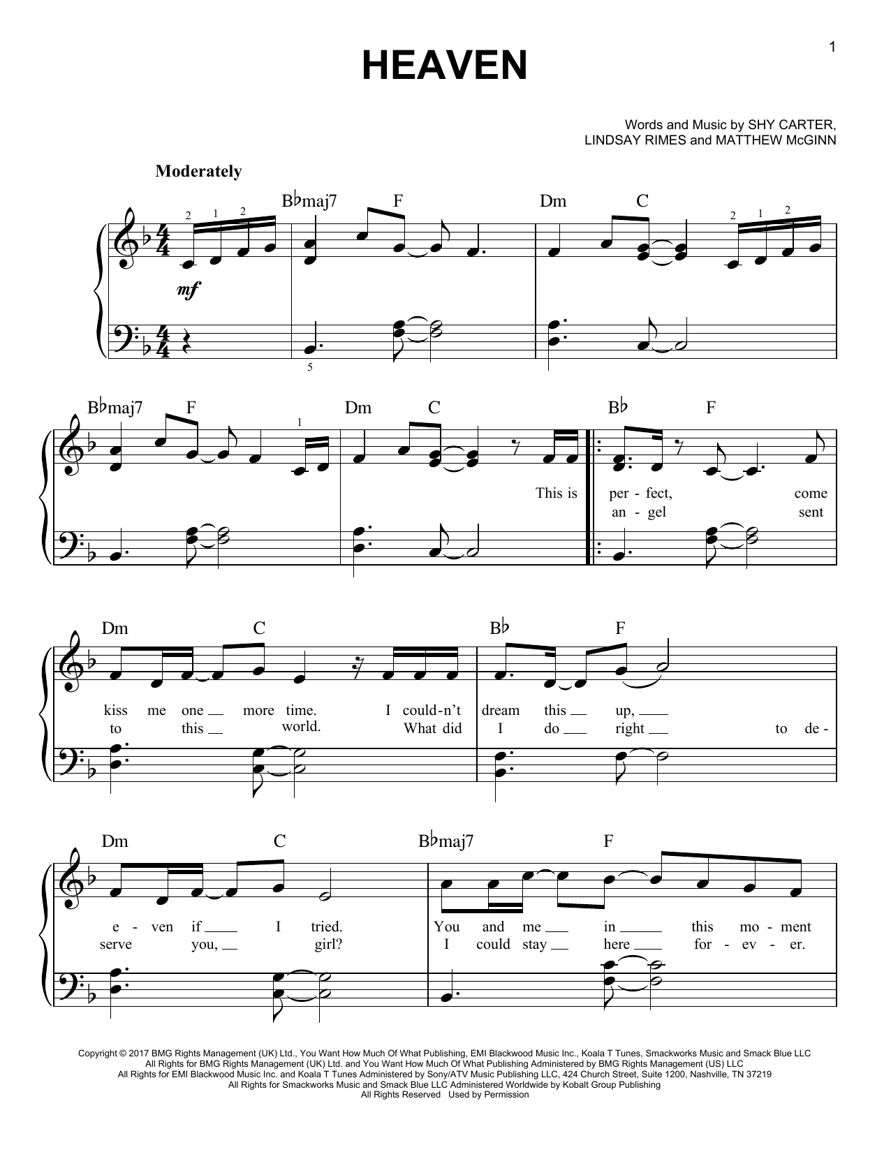 Hymn Of Heaven By Phil Wickham Free Sheet Music