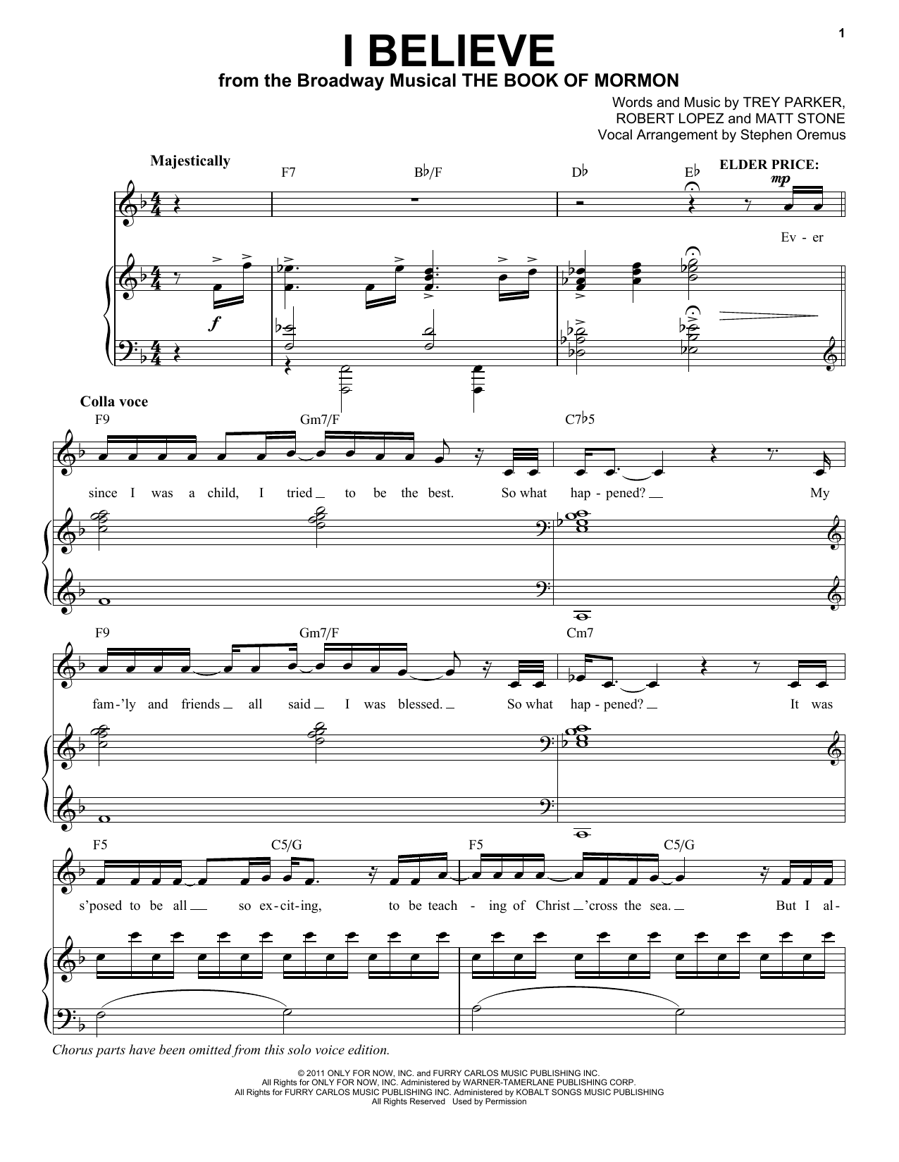 I Believe By Ervin Drake Free Sheet Music