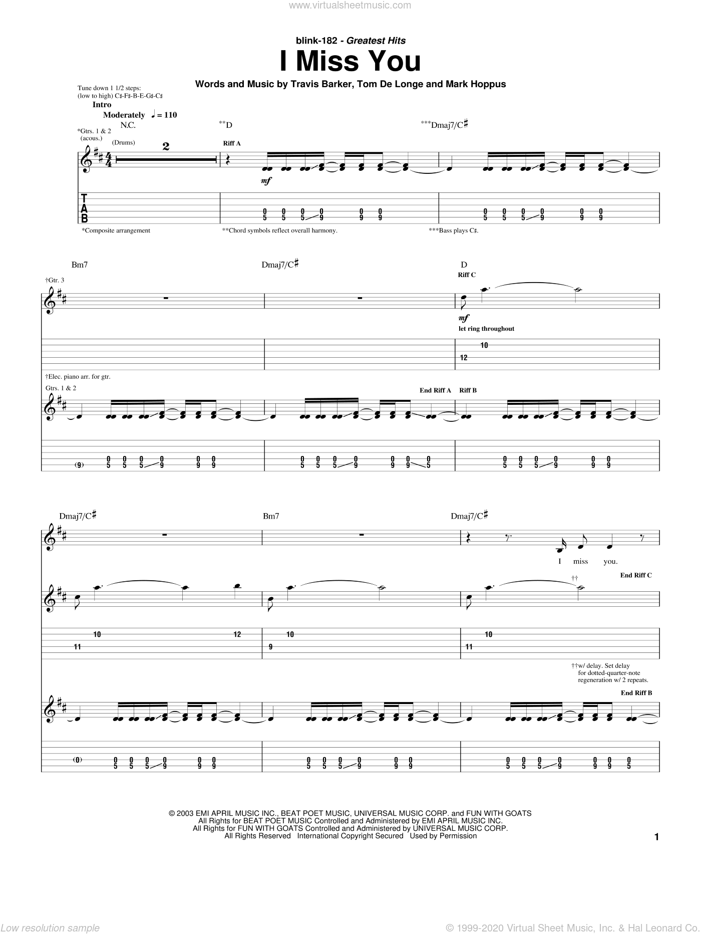 I Miss You By James Hawkins And Simon Rhodes Free Sheet Music