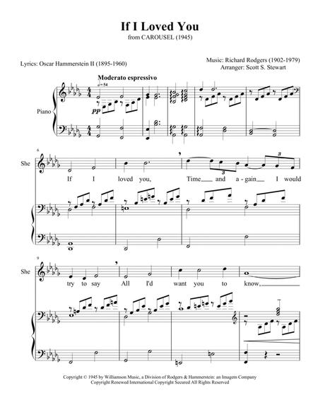 If I Loved You By Richard Rodgers Free Sheet Music