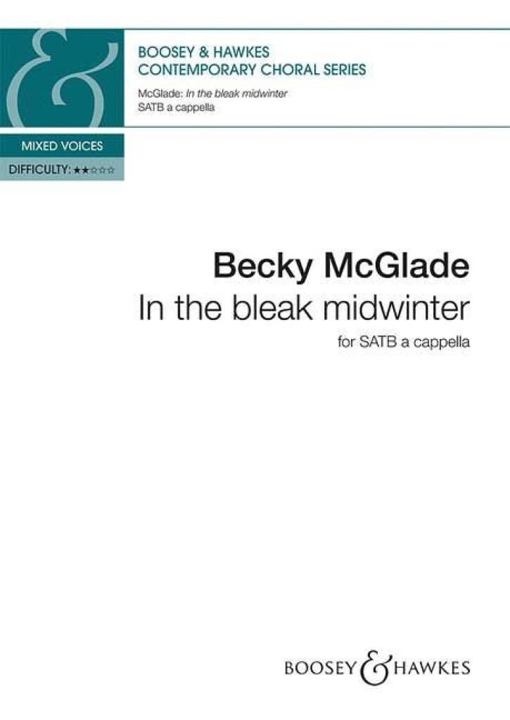 In The Bleak Midwinter By Becky McGlade Free Sheet Music