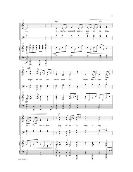 Joy Of Every Longing Heart By Lloyd Larson Free Sheet Music