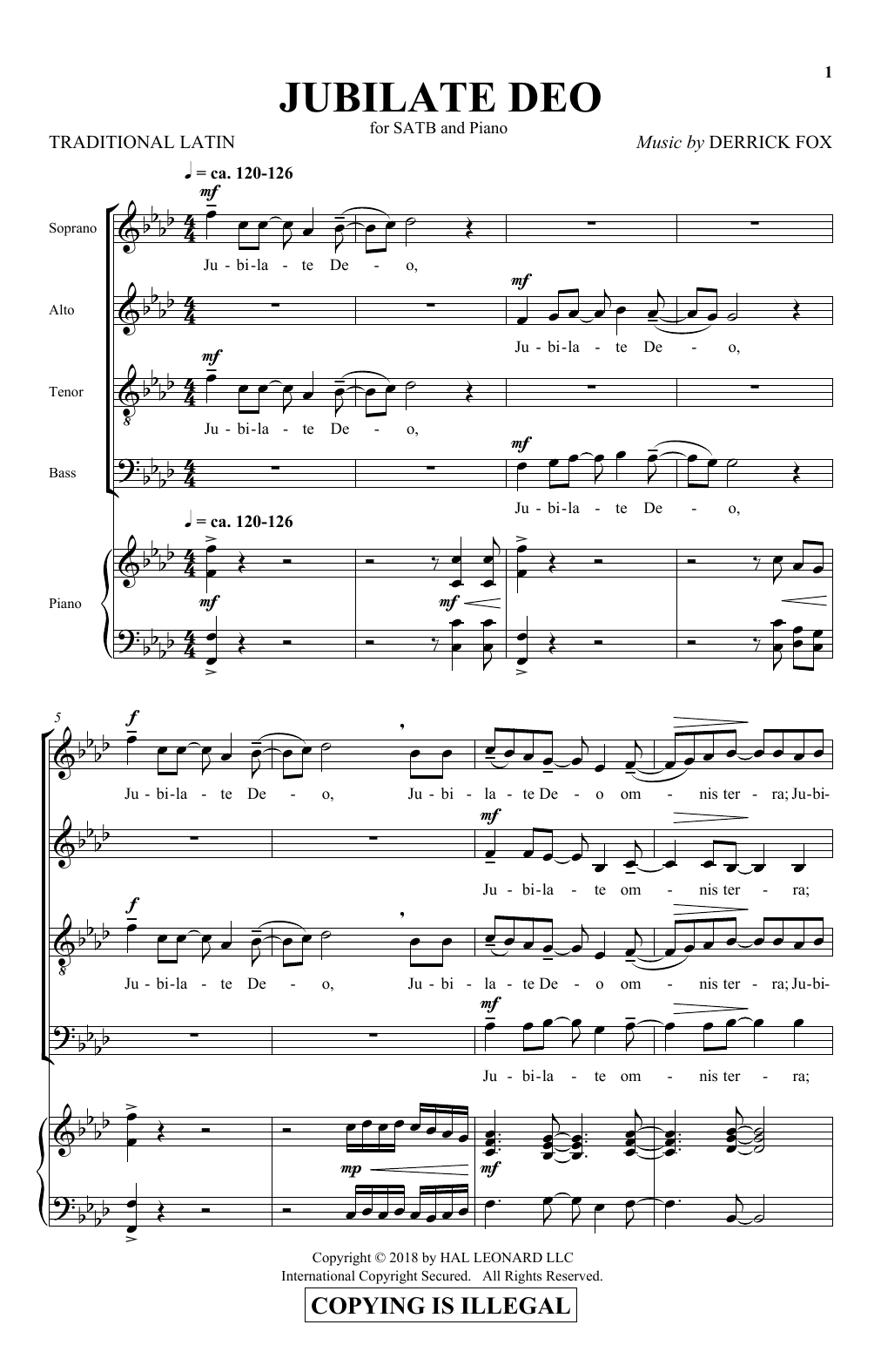 Jubilate Deo By Giovanni Gabrieli Free Sheet Music