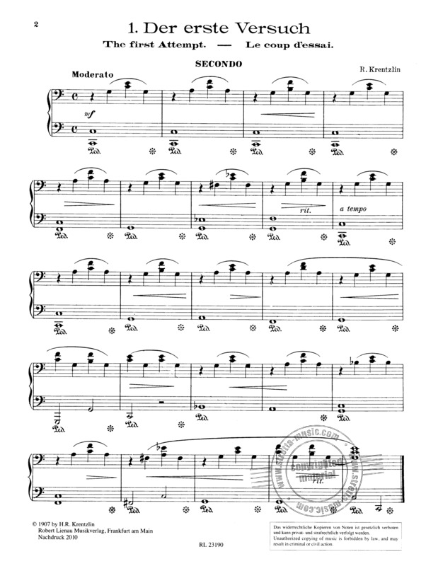 Jugendfreund 1 By N Free Sheet Music