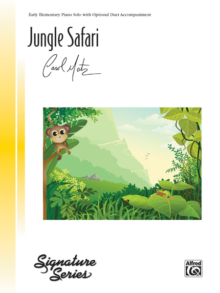 Jungle Safari By Carol Matz Free Sheet Music