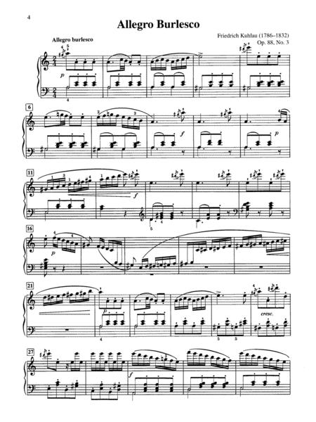 Kuhlau: Allegro Burlesco, Opus 88, No. 3 By Friedrich Kuhlau Free Sheet Music