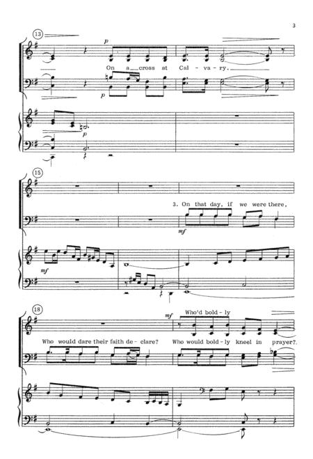 Lenten Carol By Marc Robinson Free Sheet Music