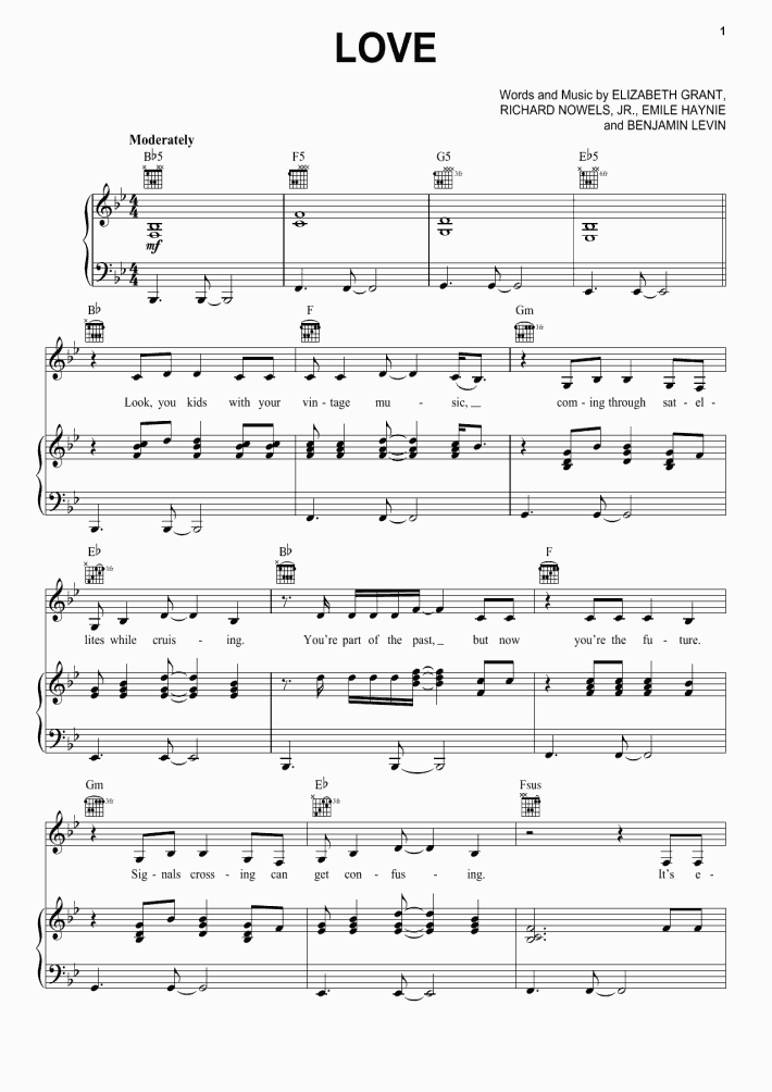 Love By Bella Wu Free Sheet Music