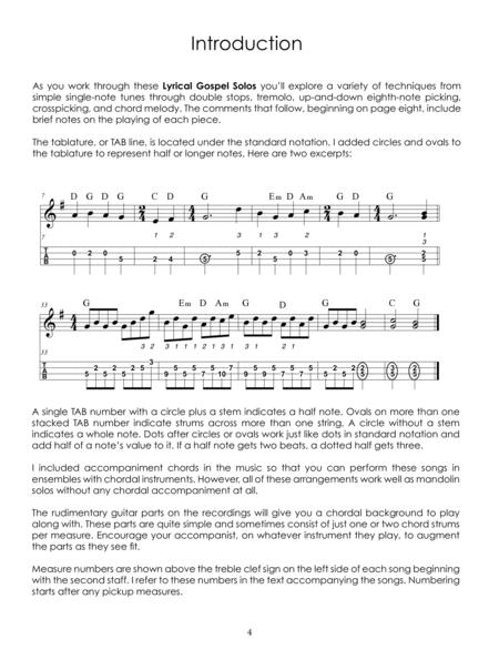 Mandolin Picking Tunes - Lyrical Gospel Solos By N Free Sheet Music