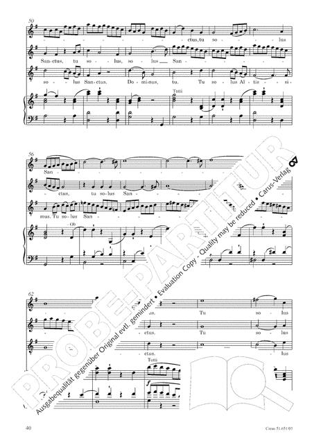 Mass In C (Missa In C) By Wolfgang Amadeus Mozart Free Sheet Music