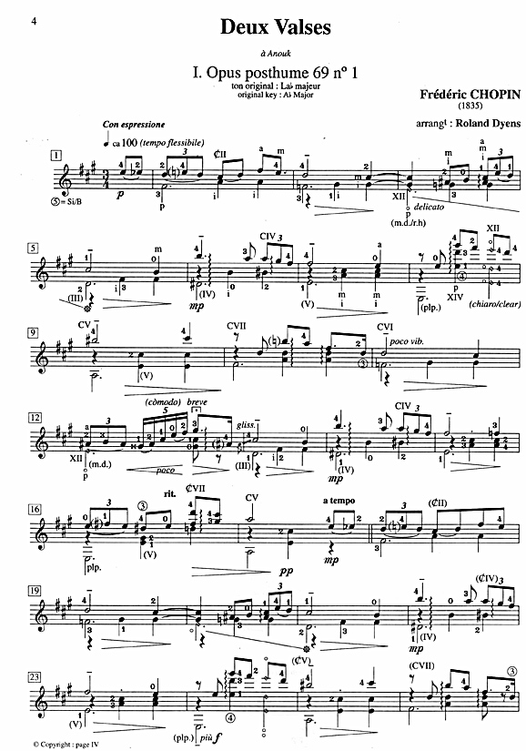 Mes Arrangements A L'Amiable By Roland Dyens Free Sheet Music