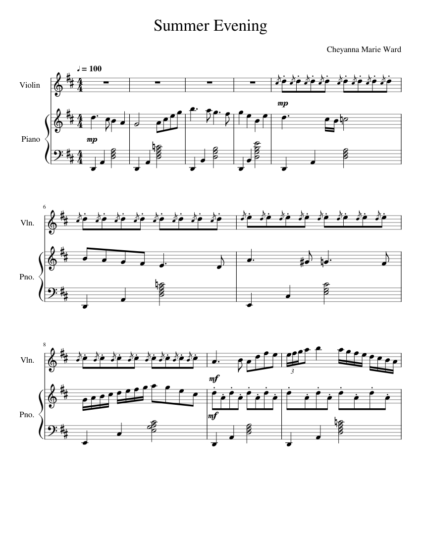 On A Summer Evening By Gordon Jacob Free Sheet Music