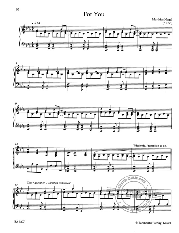 Orgelmusik Fur Trauerfeiern By N Free Sheet Music