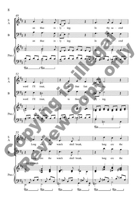 Out Of My Soul's Depths (De Profundis) (Downloadable) By Sasha Johnson Manning Free Sheet Music