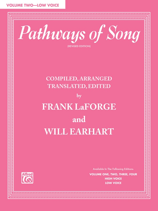 Pathways Of Song, Volume 2 By N Free Sheet Music