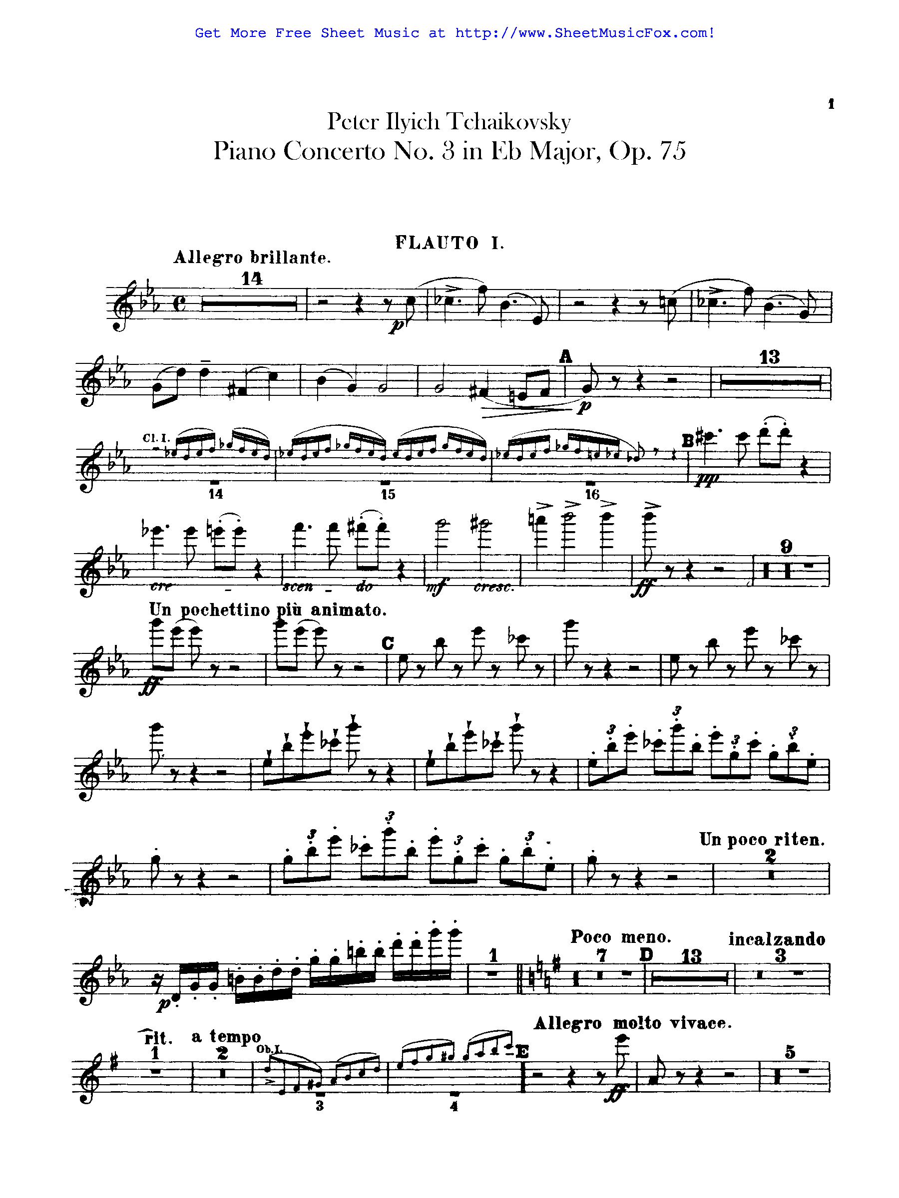 Piano Concerto No. 3 By Bé Free Sheet Music