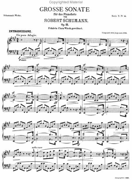 Piano Music Of Robert Schumann, Series 1 By Robert Schumann Free Sheet Music