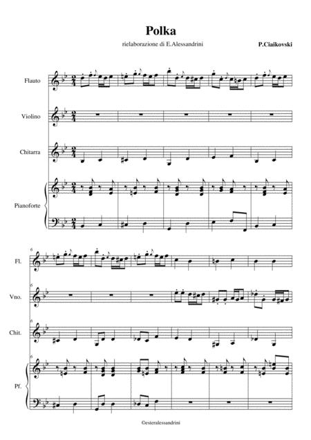 Polka By Alfred Schnittke Free Sheet Music