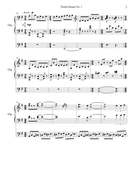 Psalm-Sonata No. 1 For Organ, By Brenda Portman By Brenda Portman Free Sheet Music