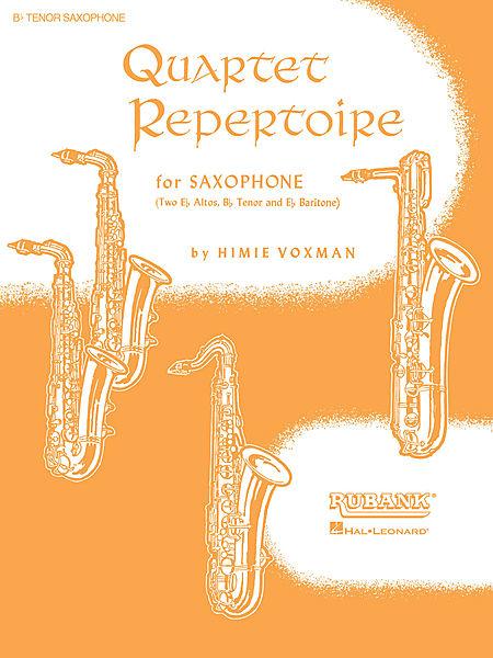 Quartet Repertoire For Saxophone - Full Score By Himie Voxman Free Sheet Music