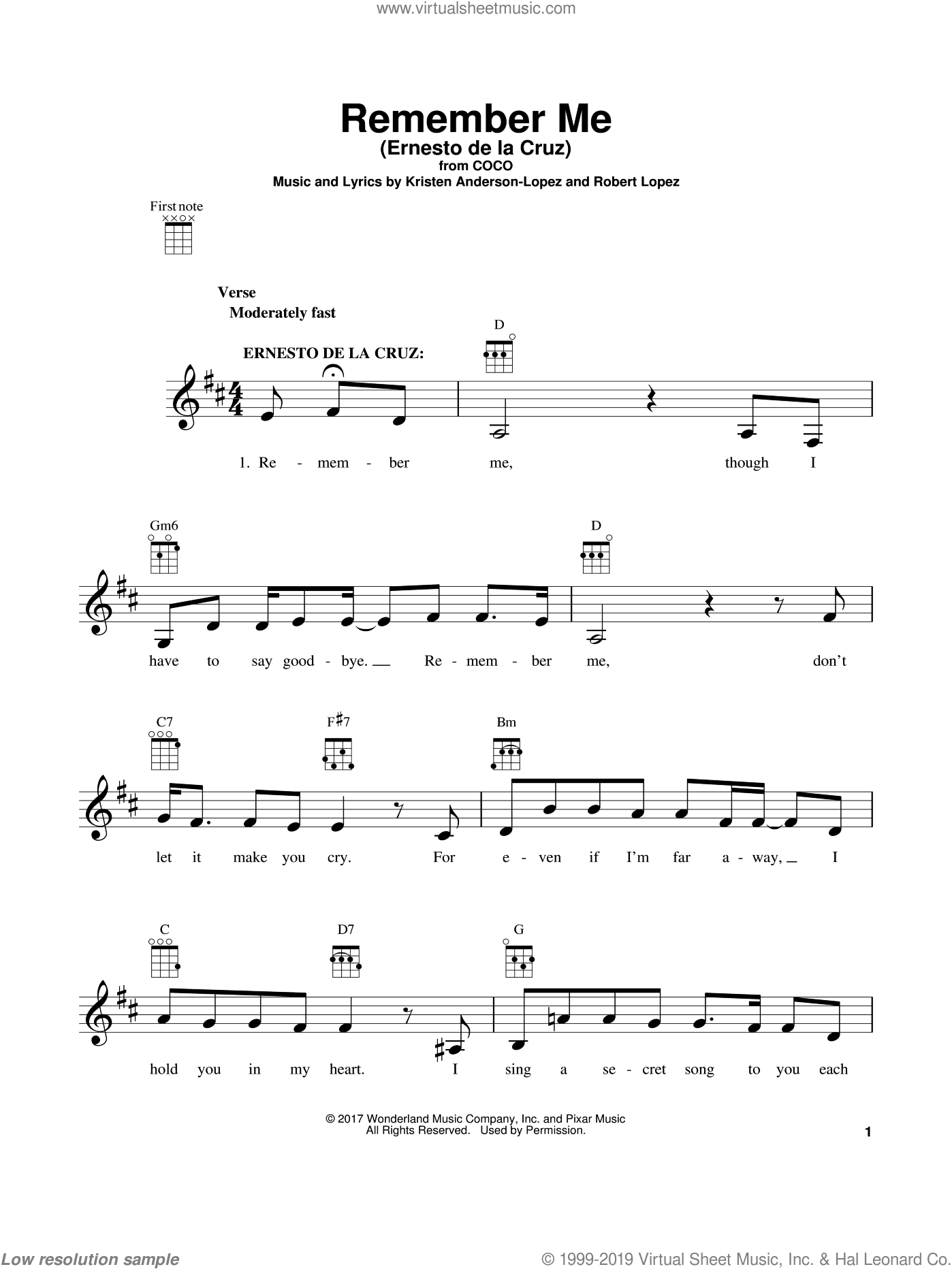 Remember, Remember Me By Jack Schrader Free Sheet Music