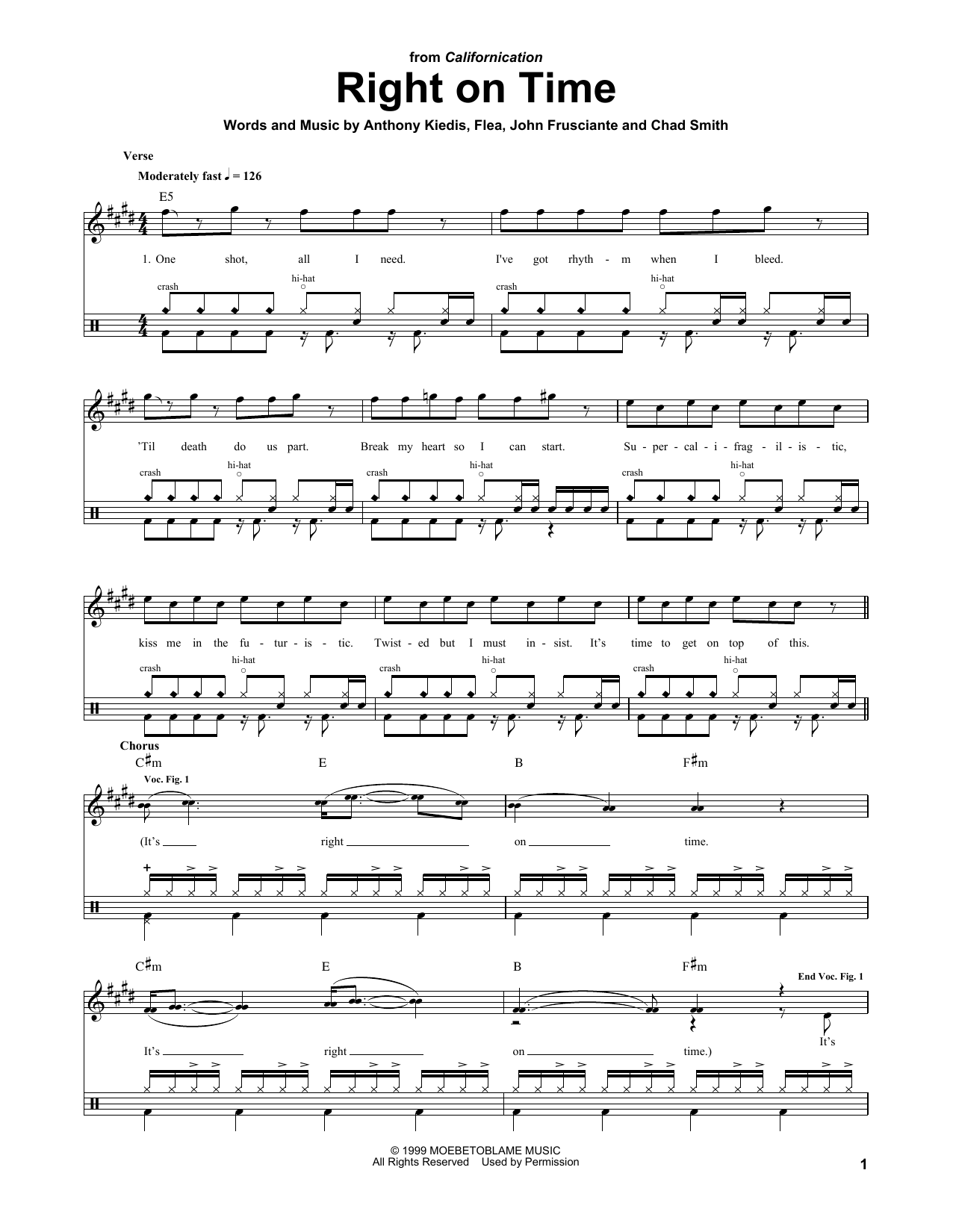 Right On Time By Brandi Carlile Free Sheet Music