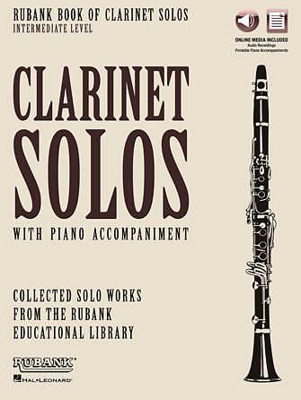 Rubank Book Of Clarinet Solos - Intermediate Level By Various Free Sheet Music