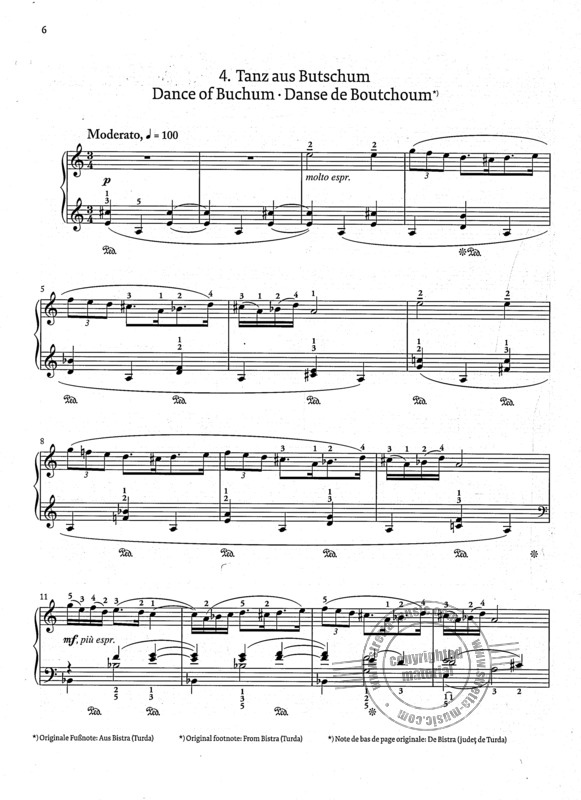 Rumänische Volkstänze By N Free Sheet Music