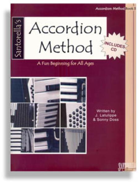 Santorella Accordion Method * Book 3 * With CD By Jay Latulippe Free Sheet Music