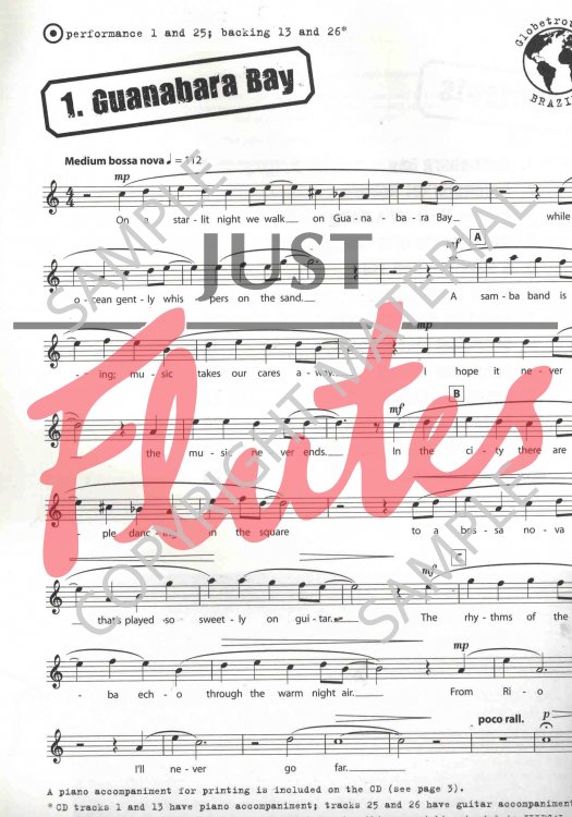 Saxophone Globetrotters, B Flat Edition + CD By Various Free Sheet Music