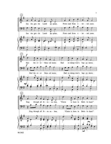 See In Yonder Manger Low By John A. Behnke Free Sheet Music