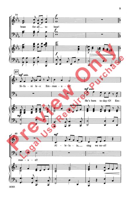 Sifuni Leo! (He's Born Today-O!) By Patrick M. Liebergen Free Sheet Music