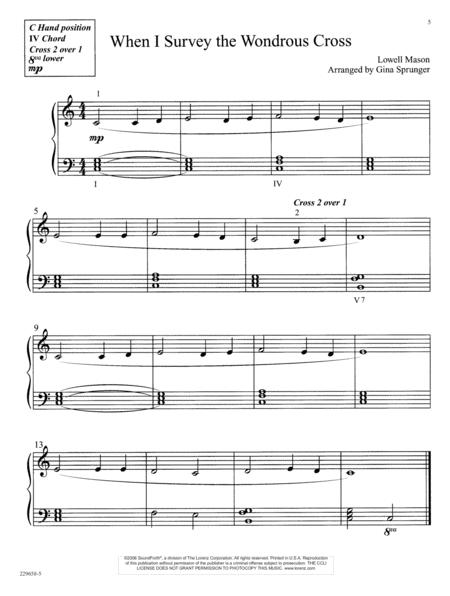 Simple Hymns For The Beginning Pianist By Gina Sprunger Free Sheet Music