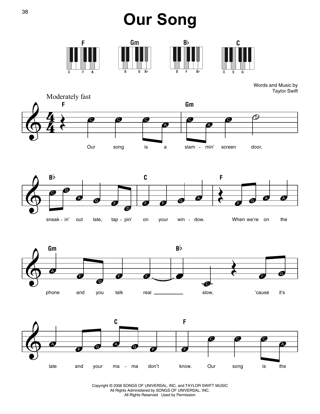 Simple Songs By David Leisner Free Sheet Music