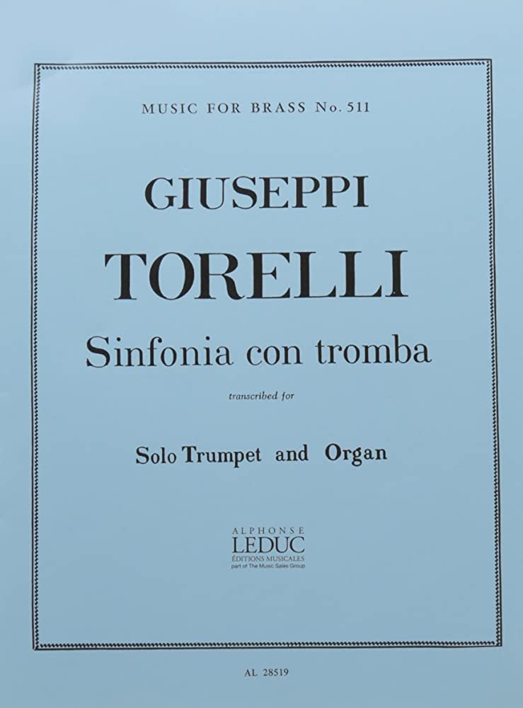 Sinfonia Con Tromba (trumpet & Organ) By Giuseppe Torelli Free Sheet Music