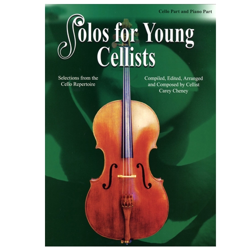 Solos For Young Cellists, Volume 1 By Carey Cheney Free Sheet Music