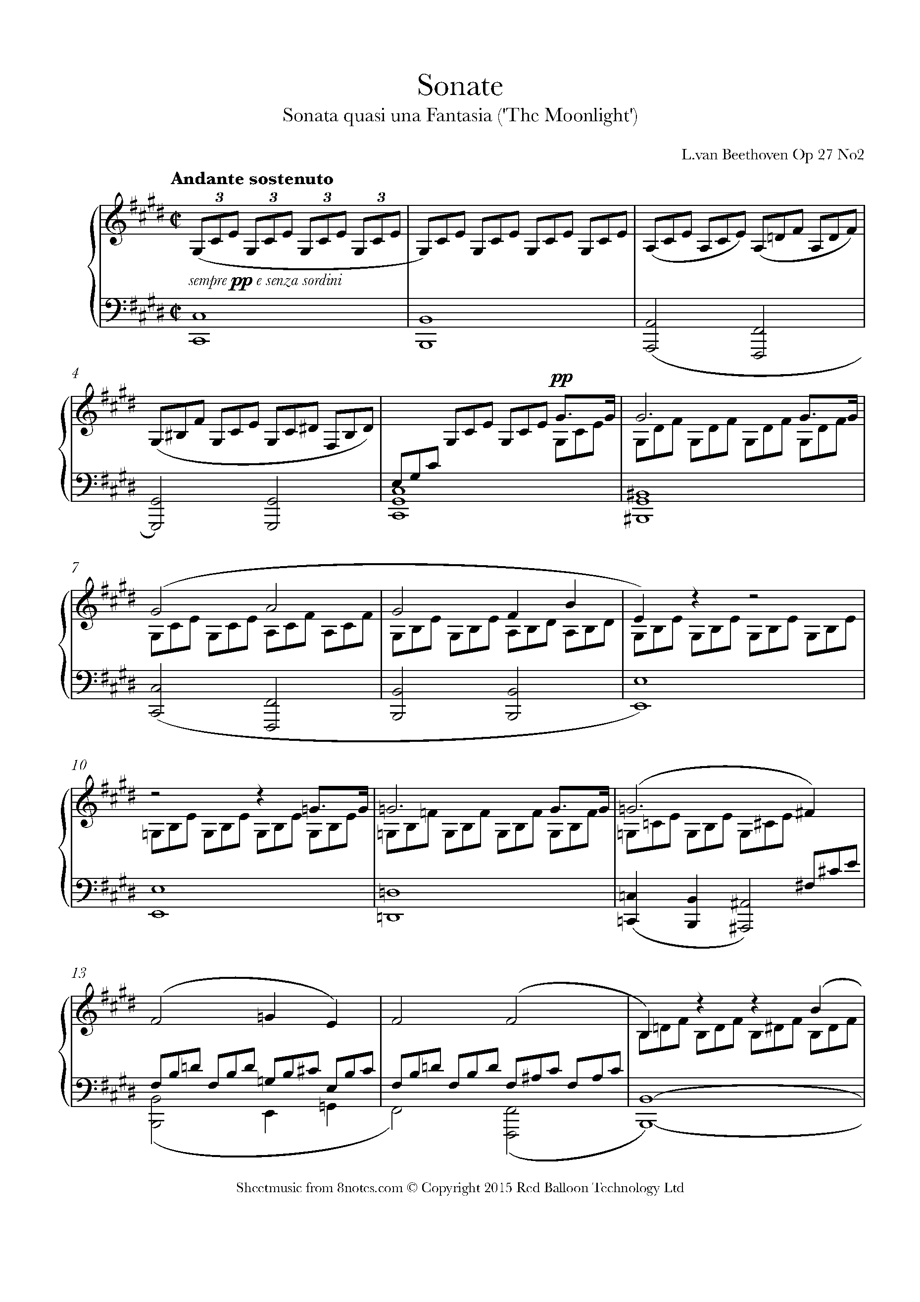 Sonata By Arnold Bax Free Sheet Music