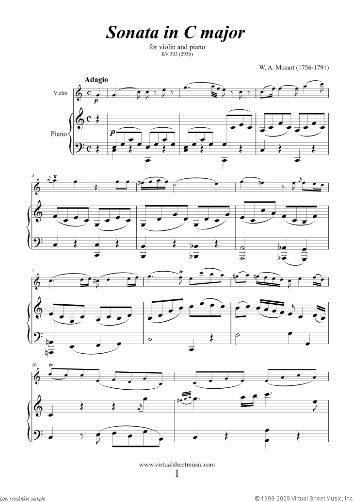 Sonata C Major By Jean Baptiste Breval Free Sheet Music