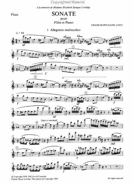 Sonata For Flute & Piano (Sonata Para Flauta Y Piano) By Roberto Sierra Free Sheet Music