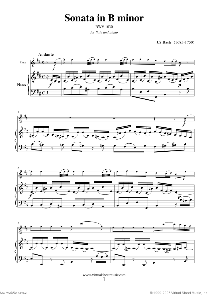 Sonata In B Minor By Alexander Porfiryevich Borodin Free Sheet Music