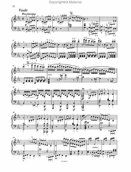 Sonata In C Minor, Op. 10, No. 1 By Ludwig Van Beethoven Free Sheet Music