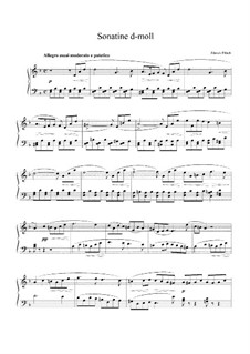 Sonatina In D Minor By James Marchand Free Sheet Music