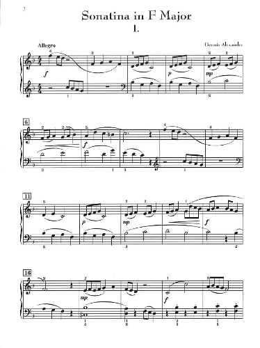 Sonatinas Book 1 By N Free Sheet Music