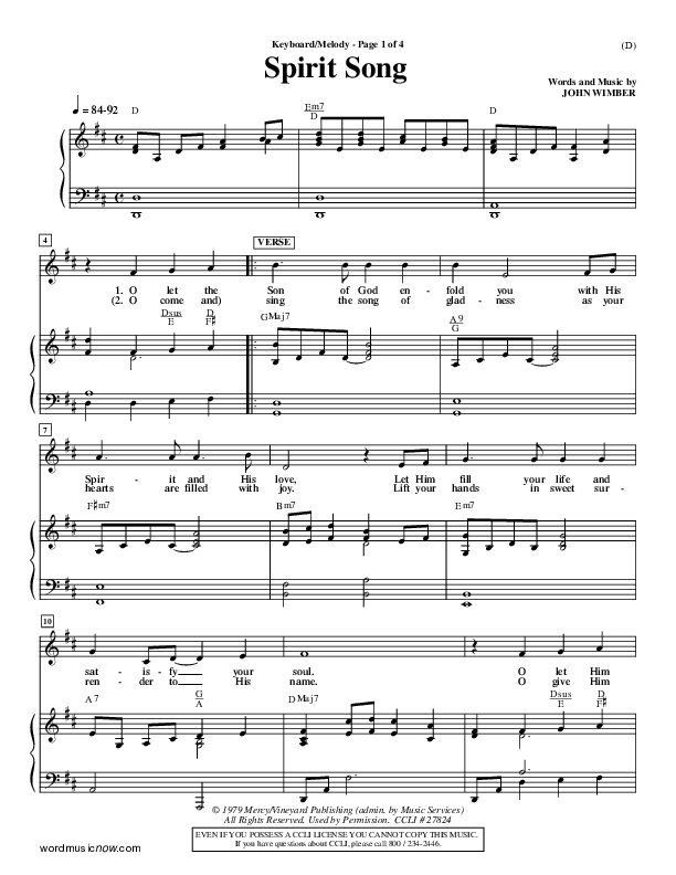 Spirit, Sing By Mary Martin Free Sheet Music