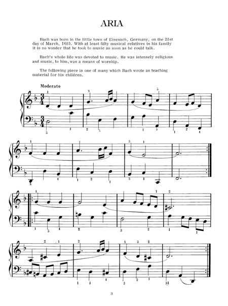 Student Piano Classics - Bach By Joseph Castle Free Sheet Music