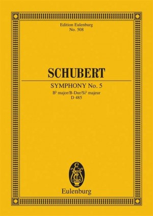 Symphony No. 5 In Bb Major D 485 By Franz Schubert Free Sheet Music