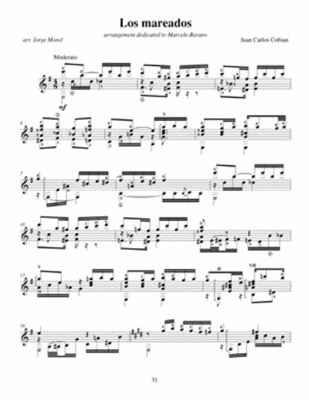 Tangos & Milongas For Solo Guitar By Jorge Morel Free Sheet Music