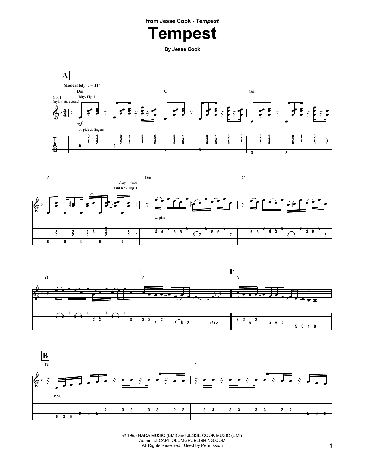 Tempest By Todd Ukena Free Sheet Music