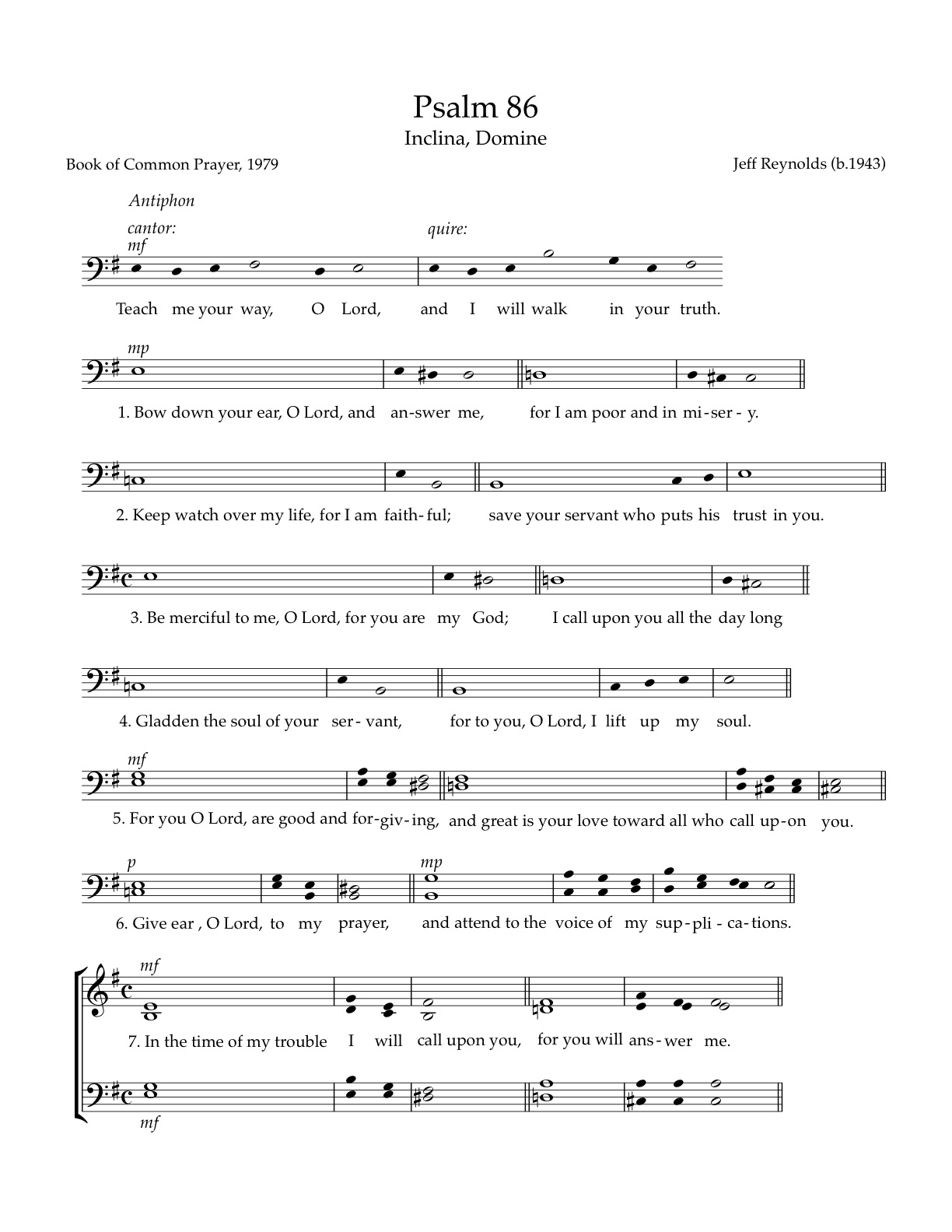 The Anglican Chant By Various Free Sheet Music