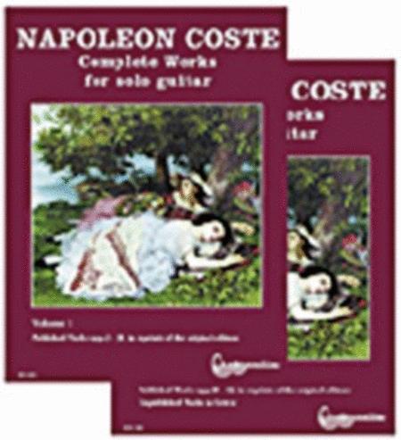 The Complete Works Band 1 Und 2 By Napoleon Coste Free Sheet Music